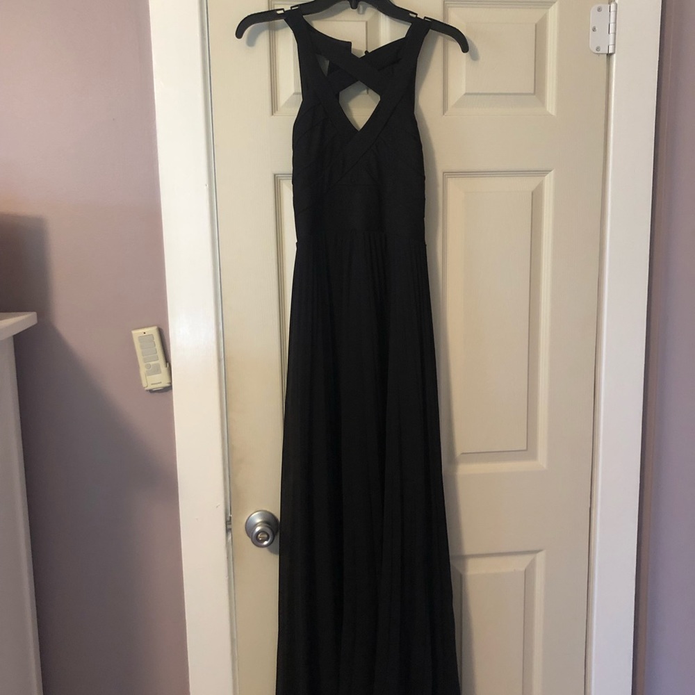Long black dress